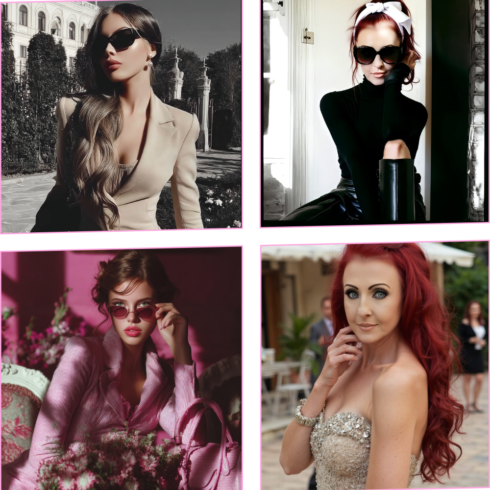 💋 Clone Couture™ Custom Virtual Photoshoot Package 👠 The Haute Shot Edit – 40 Image Package